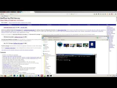 ExifTool: Пакетное изменение exif метаданных картинок и фотографий
