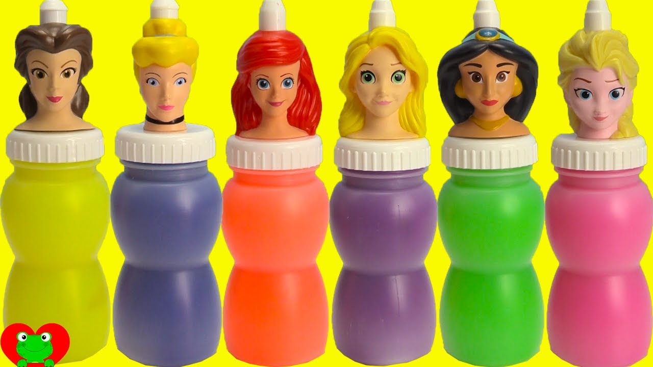 Princess Slime Surprises Belle, Ariel & More! ✨