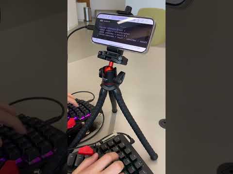 this is the world's fastest coder...on a phone #developer #coding #typing #keyboard #programming #cs