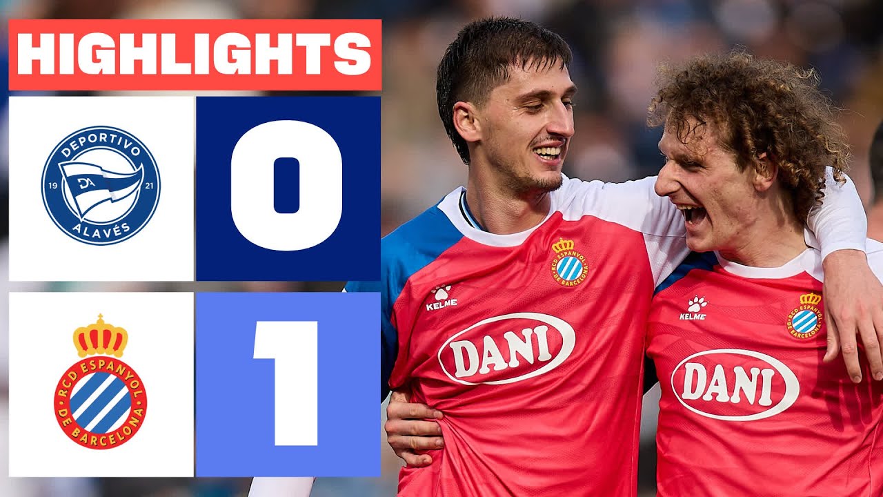 Espanyol Se Lleva la Victoria en un Partido Emocionante contra Deportivo Alavés ⚽