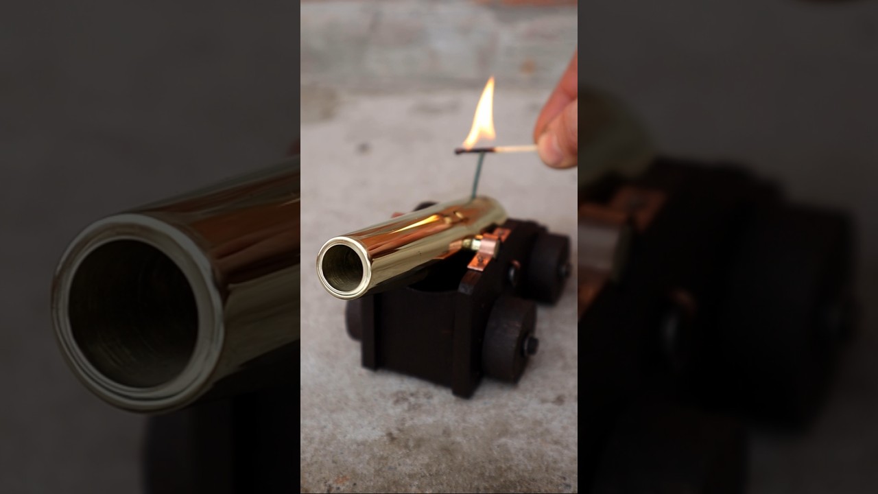 How to Cast a Bronze Cannon from Scrap Metal π§
