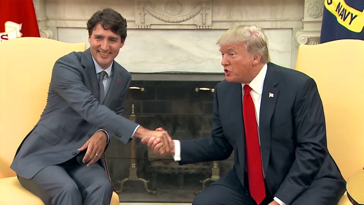 Trump Meets Trudeau at White House 🤝