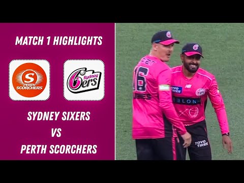 Perth Scorchers vs Sydney Sixers | BBL 2025-26 Highlights