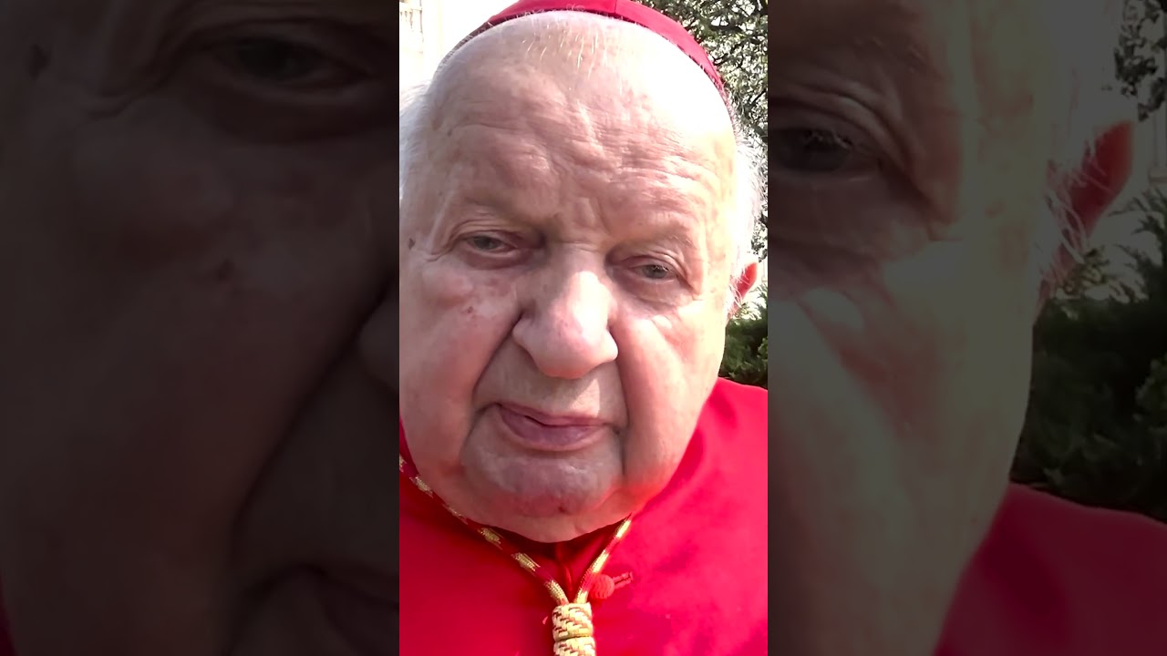 Kard. Dziwisz o Franciszku: Jak Papież w Krakowie sam prał skarpetki podczas snu 🧦