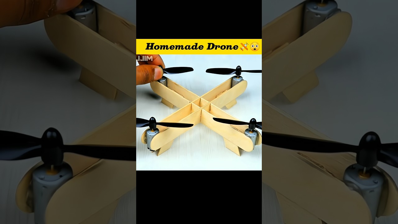 Homemade Drone ๐ฉ๏ธ๐ฒ| wait for last look |#shorts