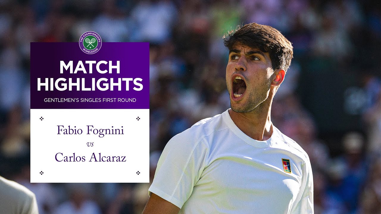 Epic First-Round Thriller: Fognini vs. Alcaraz at Wimbledon 2025 🎾