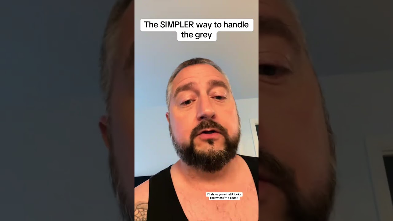 Easy Hair & Beard Dye Tips for Men ✨