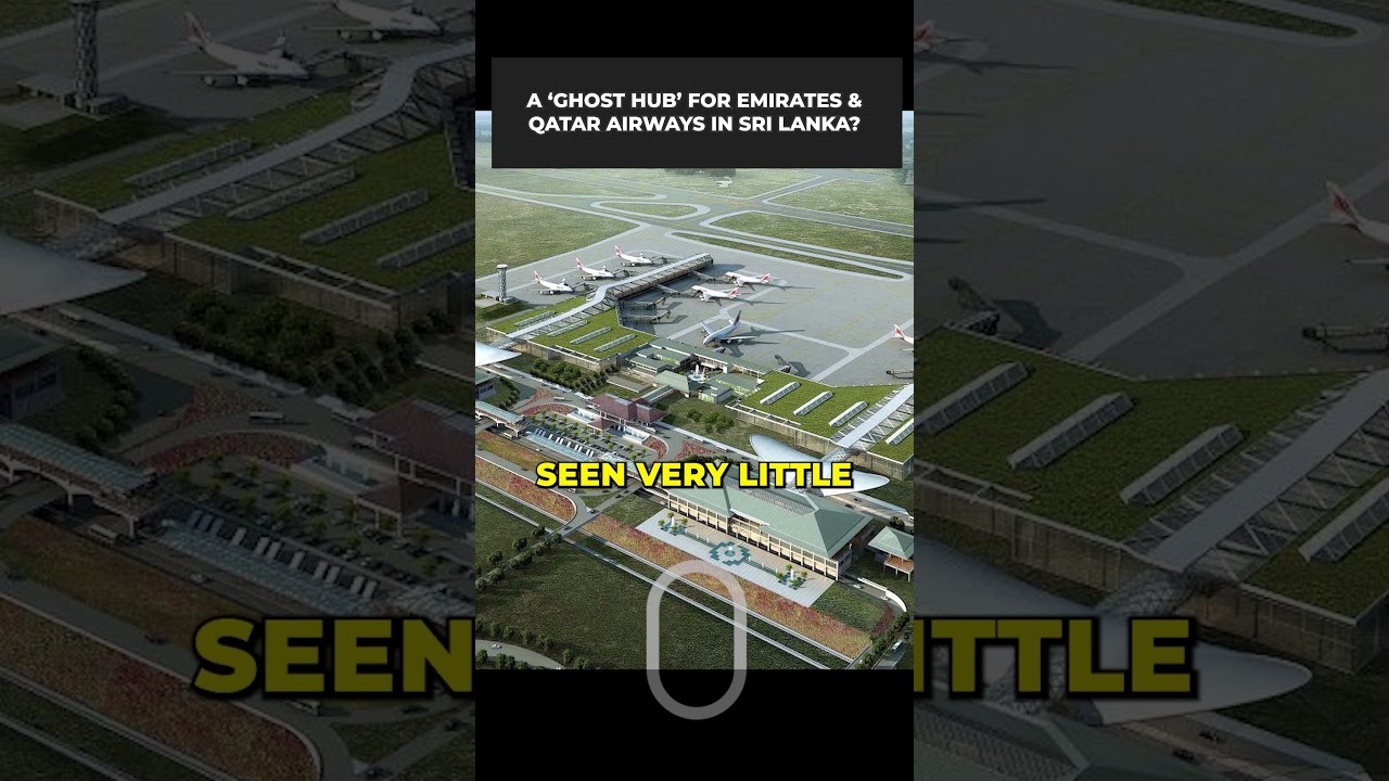 Sri Lanka Proposes 'Ghost Hub' Solution For Emirates & Qatar Airways #shorts