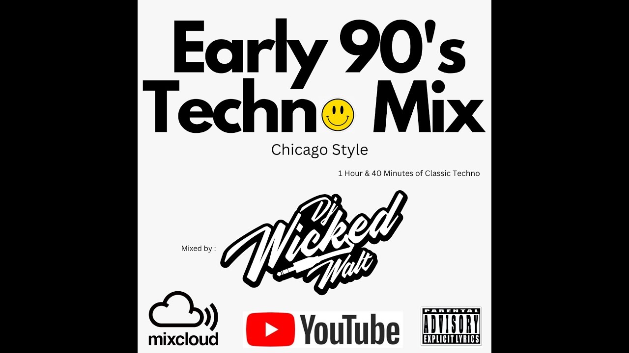 90's Chicago Techno Classics Mix 🎶