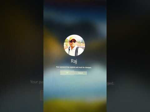 [Fixed] Your password has expired and must be changed | #Windows10 #windowslogin #changepassword