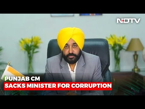 Punjab Minister Sacked By Bhagwant Mann Over Corruption Charge, Arrested