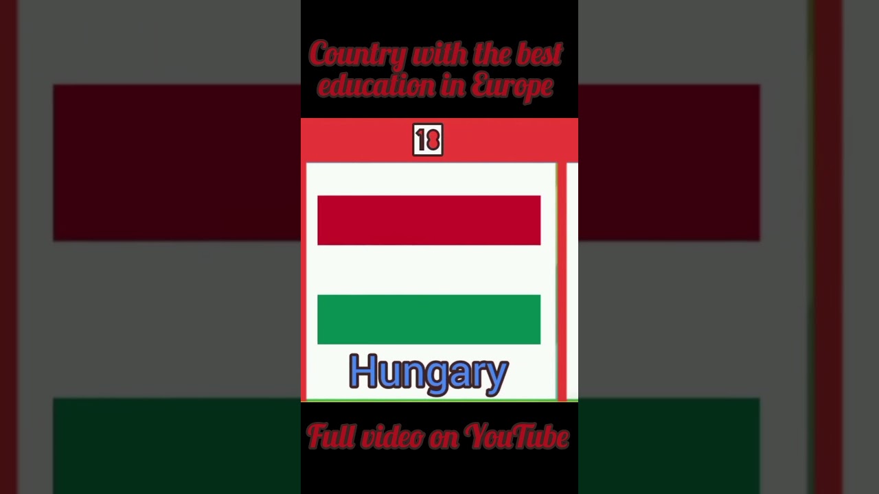 Europe's Top Country for Education: Discover the Best in the Continent 🇪🇺