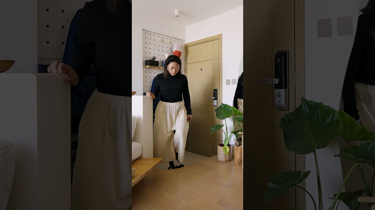 Transforming a 516sqft Diamond-Shaped Apartment: Self-Taught Interior Designer Daphney Ho’s Stunning Makeover ✨