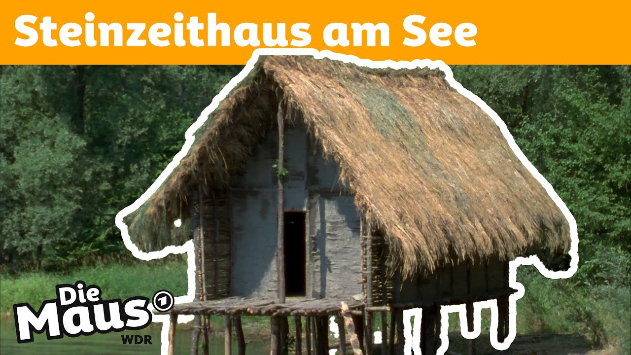 Steinzeithaus bauen: Ein Haus am See 🏞️