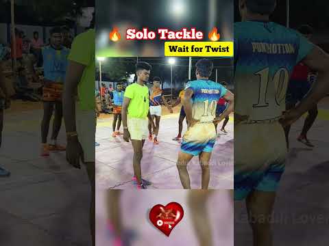 Solo Tackle @chendurkabaddilover7119 #shorts #kabaddi #trending #trendingstatus #trend #tiktok