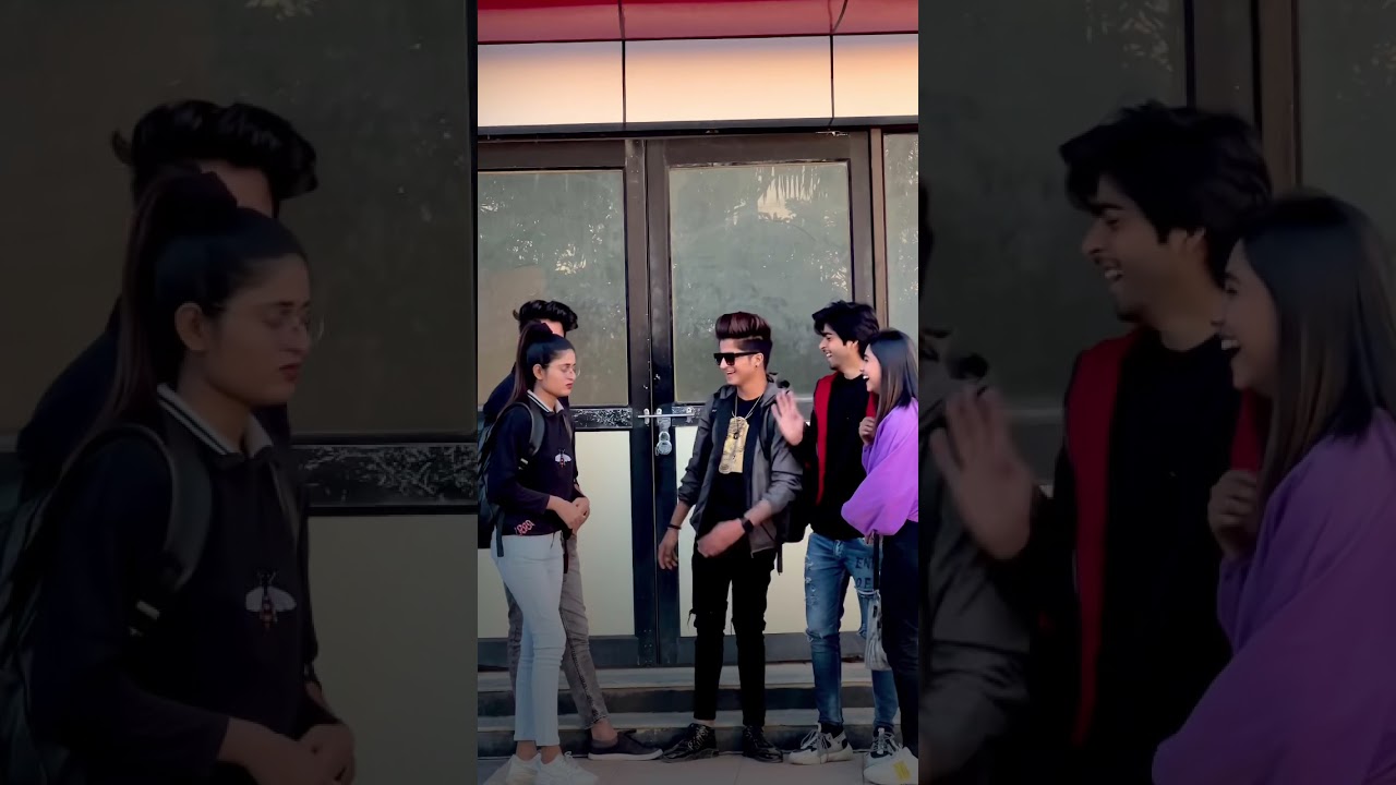 Heartwarming College Love Story ❤️ | Jaanvi Patel #Shorts