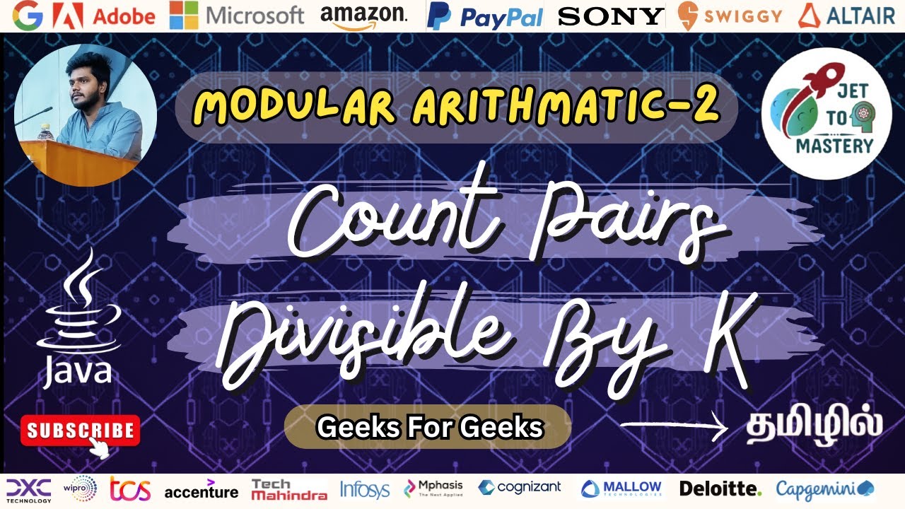 Counting Pairs with Sums Divisible by K