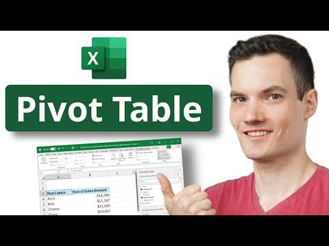 Pivot Table Excel | Step-by-Step Tutorial