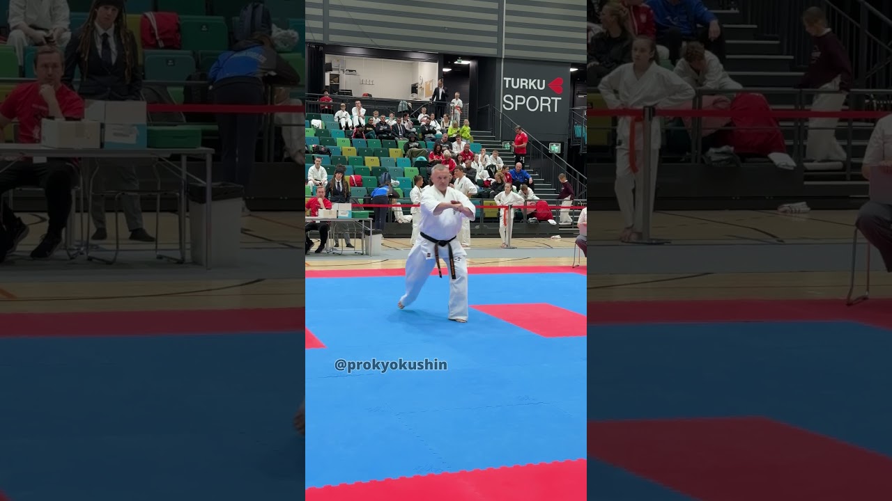 Bartłomiej Zakrzewski, 50+, at Nordic Cup Kyokushin 2025 🇫🇮