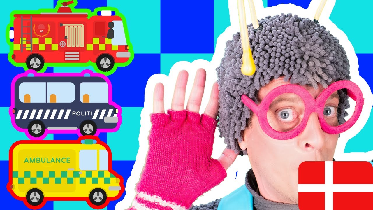 Lille Bille's Fun Song About Emergency Vehicles 🚒🚑🚓