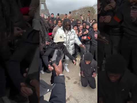 Gazo Retourne Son Clip à la Tour Eiffel (2023) 🎥