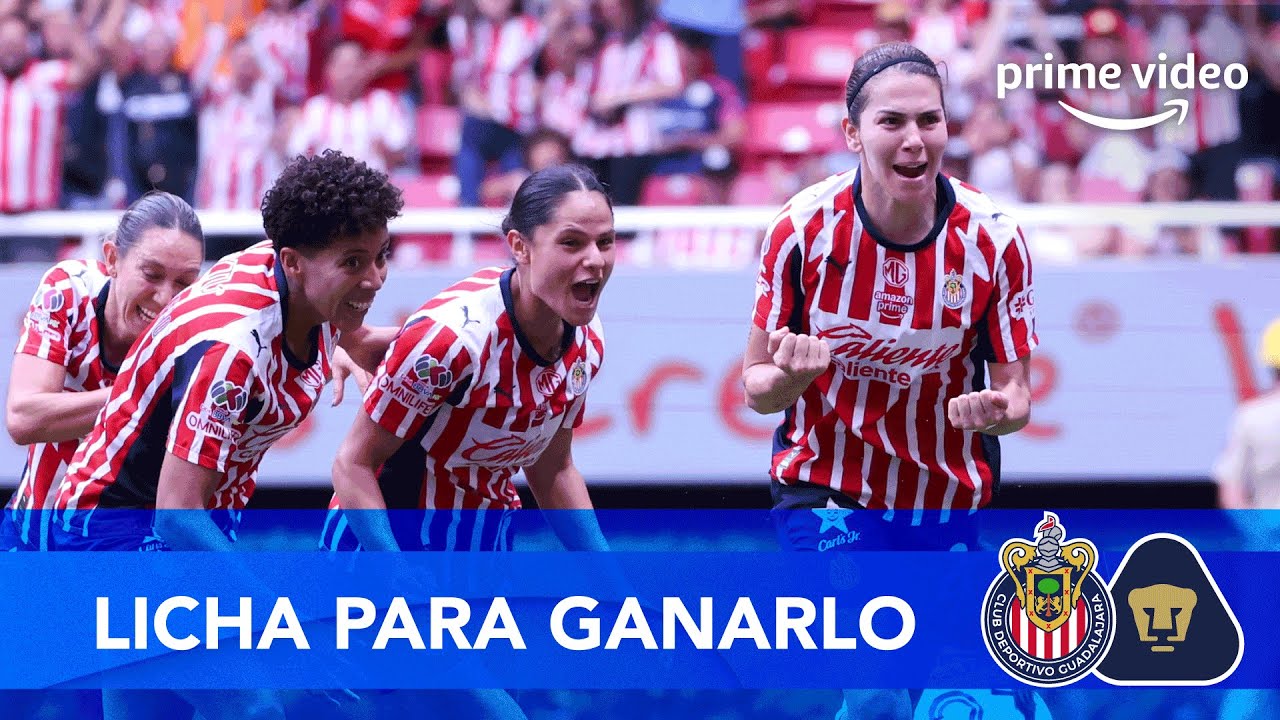 ¡Increíble Gol de Alicia en el Último Minuto! | Chivas Femenil vs Pumas Jornada 14 Apertura 2025 ⚽