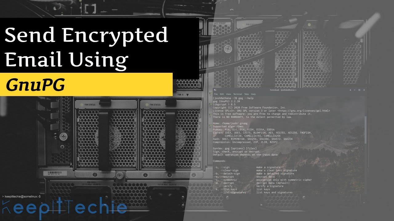 PGP: Send Encrypted Emails with GnuPG π
