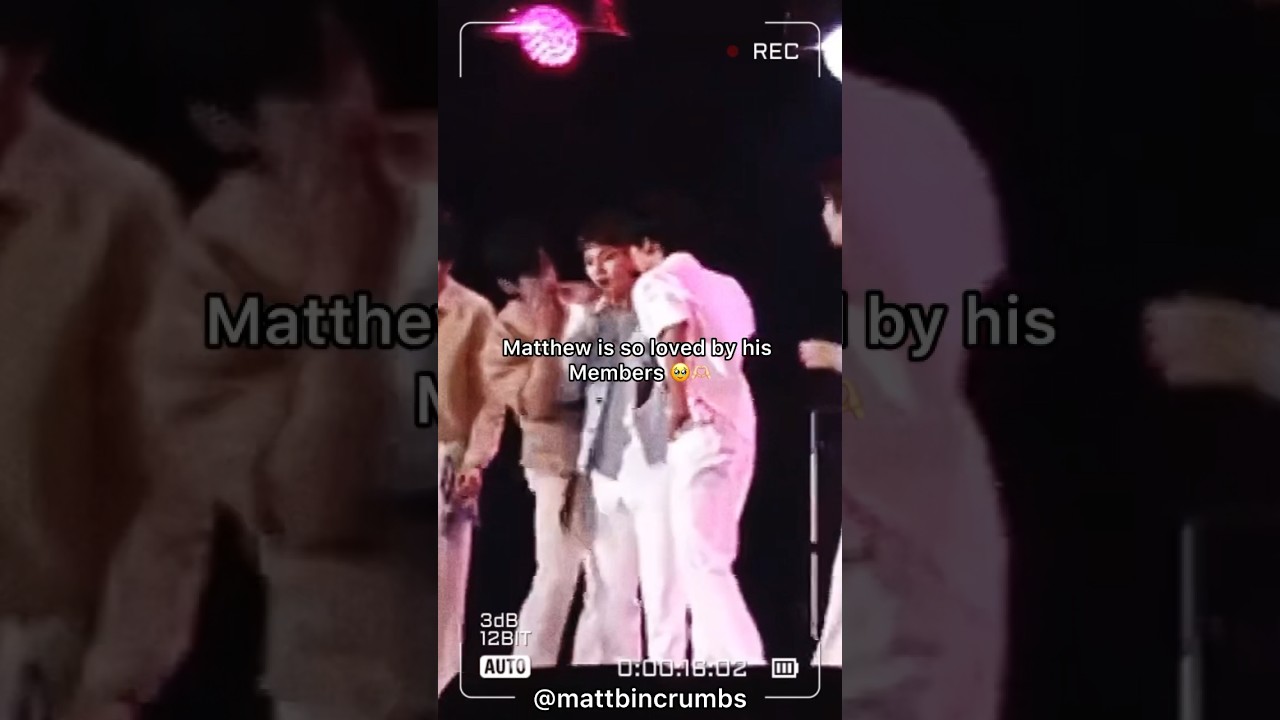 Matthew's Heartwarming Love from Fans 🥹🫶🏻 #SeokMatthew #ZB1 #ZeroBaseOne