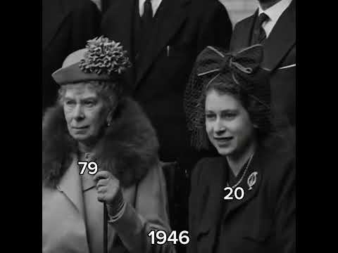 Queen Elizabeth II & her grandmother, queen Mary. #elizabethii #royalfamily #uk #britishroyalfamily