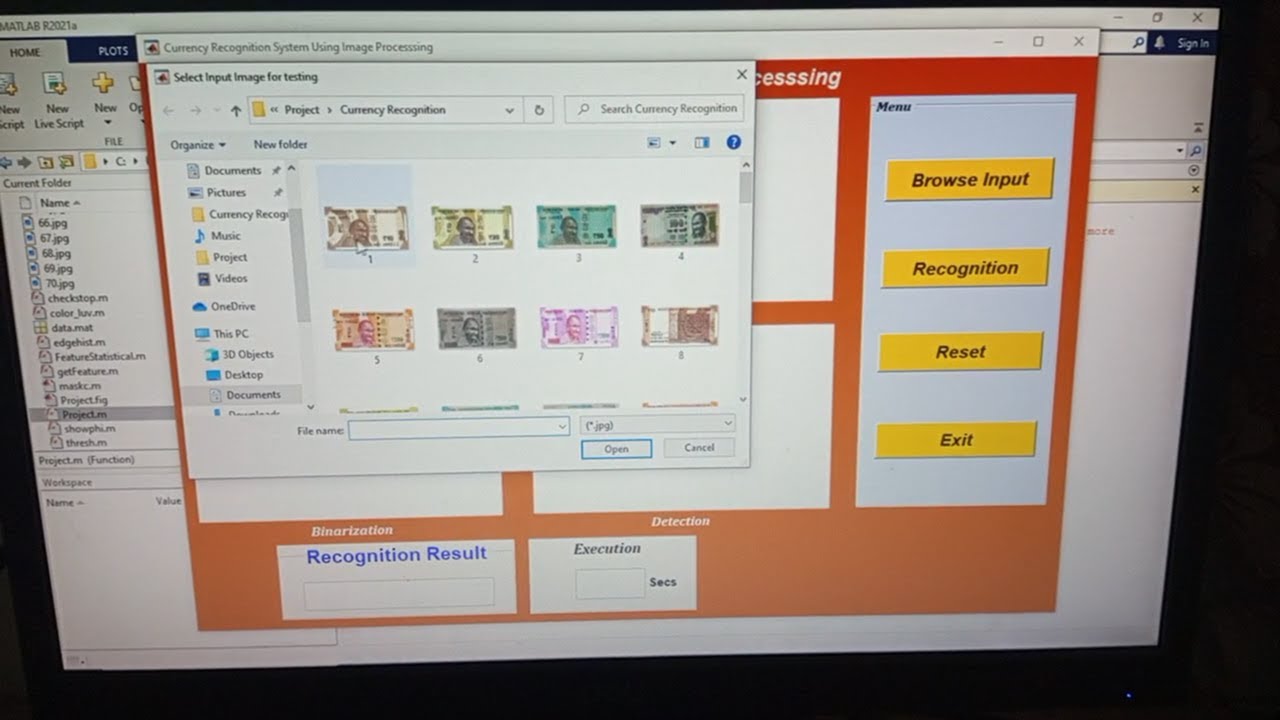 Currency Recognition with Image Processing in MATLAB π°