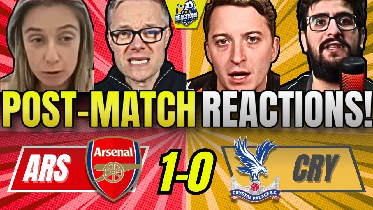 Arsenal Fans & Critics React to 1-0 Victory Over Palace ⚽ | Premier League Post-Match Highlights