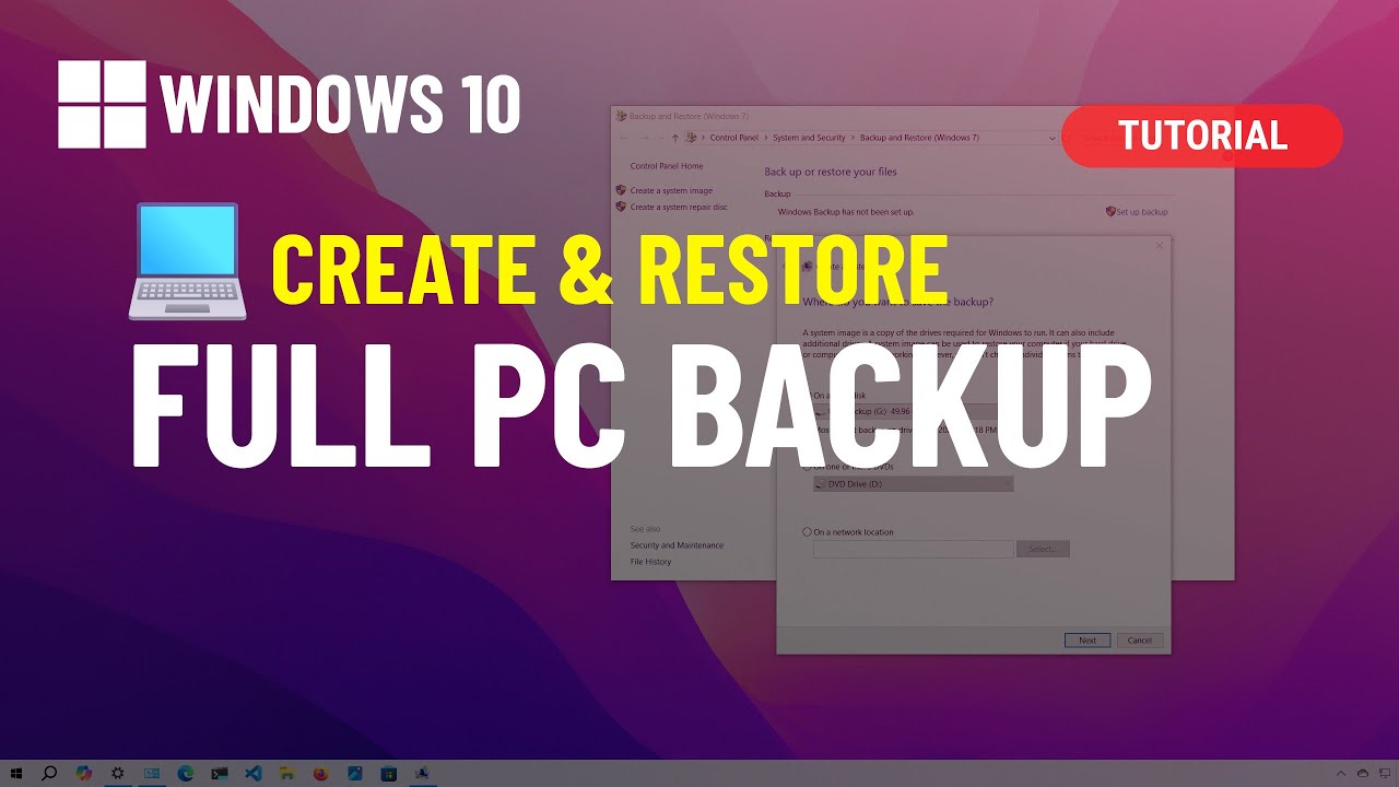 How to Backup and Restore Windows 10 to External USB Drive (2025 Guide) 📁