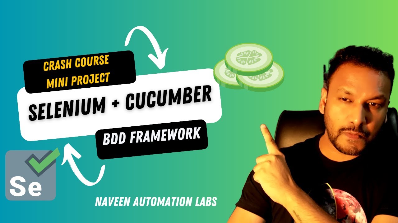 Selenium & Cucumber 7.x Java BDD Mini Project 🚀