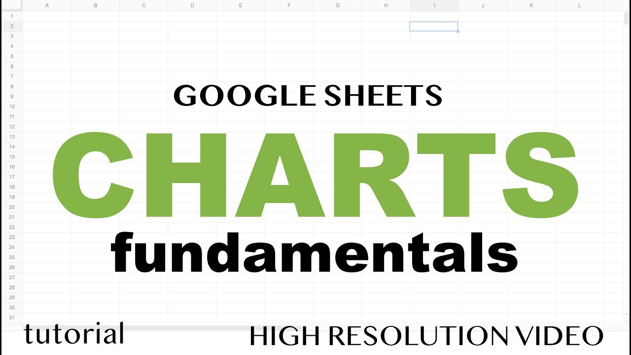 Google Sheets Charts & Graphs Tutorial π