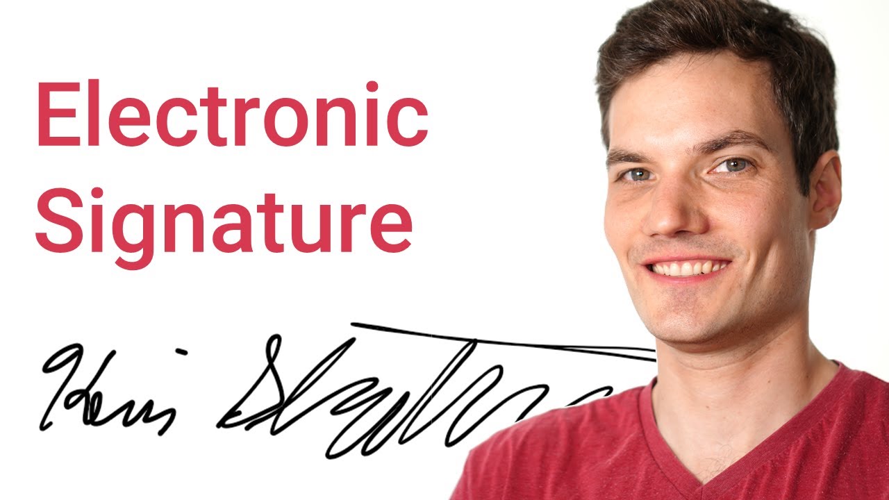 How to make Electronic Signature