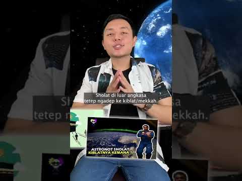 Orang di luar angkasa sholatnya gimana? #shorts