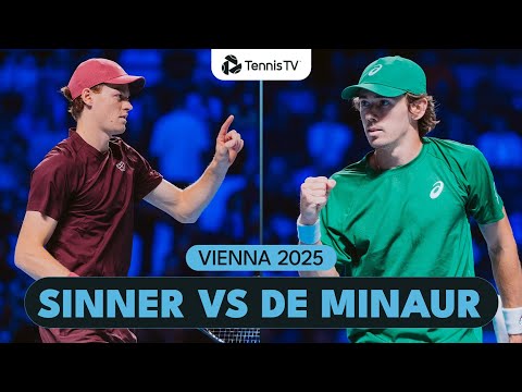 Jannik Sinner vs Alex De Minaur For A Place In The Final | Vienna 2025 Semi-Final Highlights