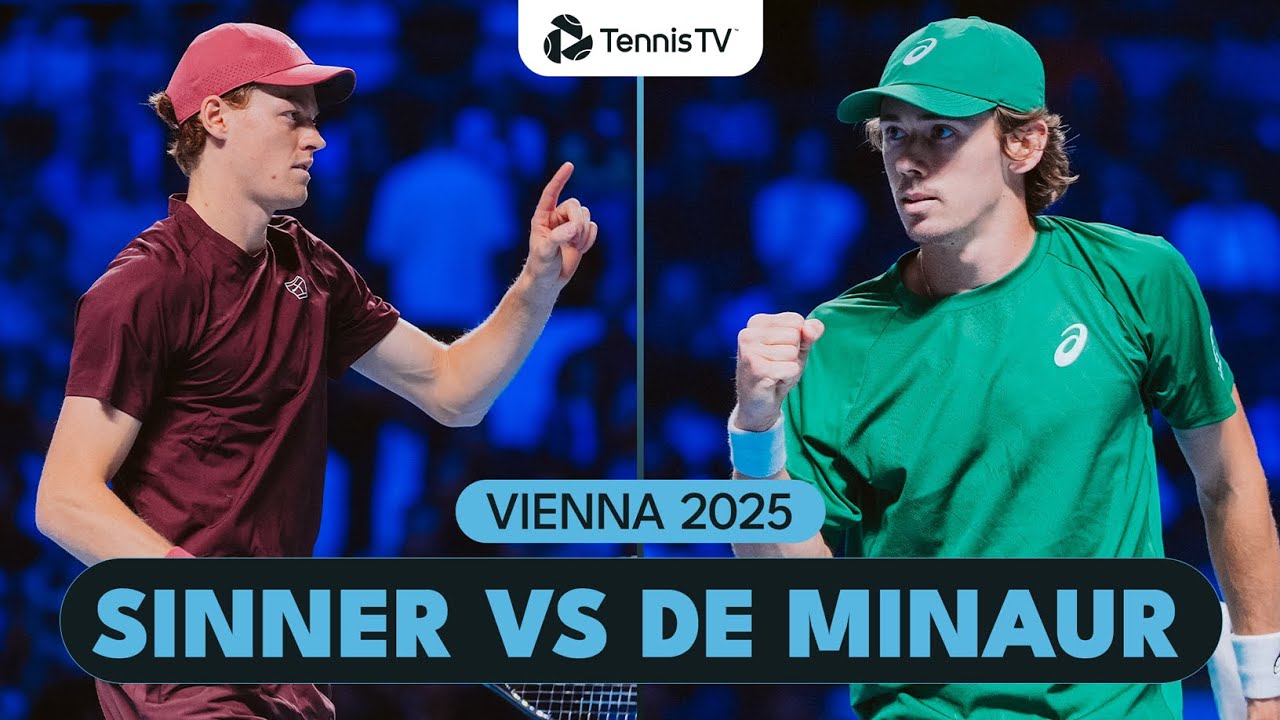 Jannik Sinner vs Alex De Minaur | Vienna 2025 Semi-Final Showdown ๐พ