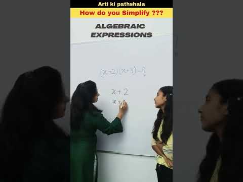 🤔How to simplify algebraic expressions??? Algebraic Expressions/Short Tricks #shorts #shortsfeed