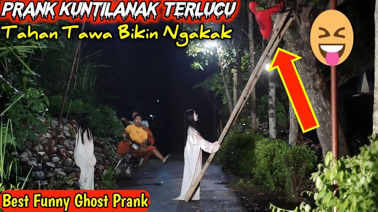 Kuntilanak Jahil Banget || Asli Bikin Ngakak || New Funny Ghost Prank