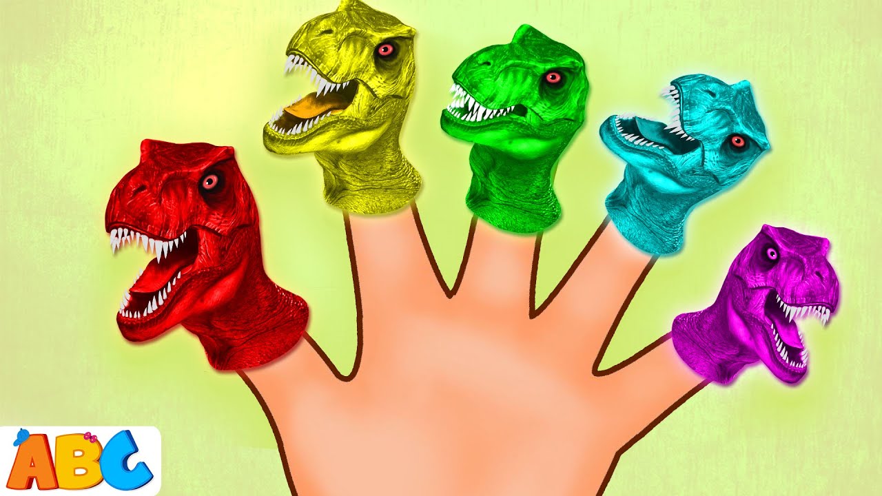 Discover the Amazing T-Rex Dinosaurs with the Finger Family Song 🦖