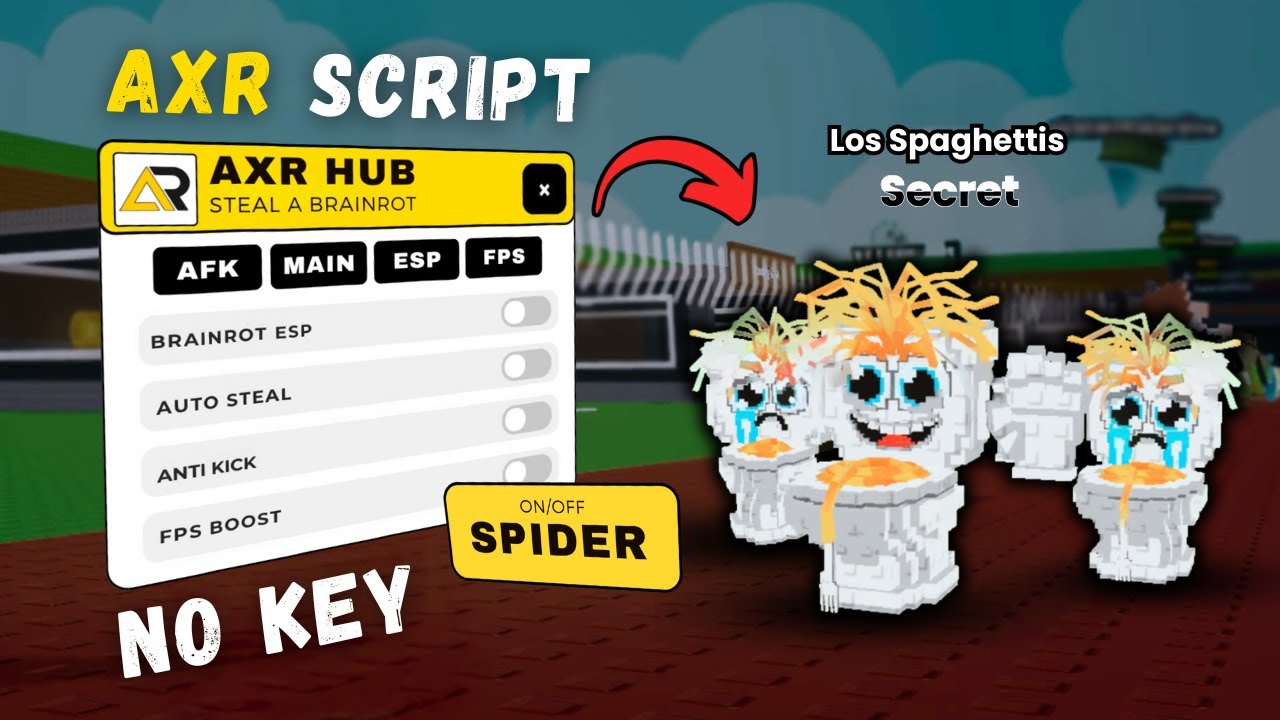 New Brainrot Script: Auto Steal, Invincible Mode ๐