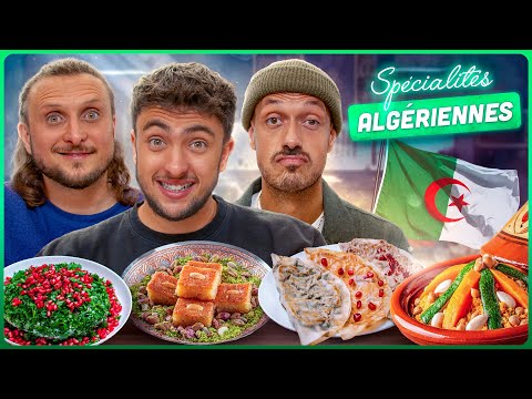 LA BATTLE DES PAYS : on déguste les spécialités Algériennes avec Inox (qui mange JAMAIS de légumes)