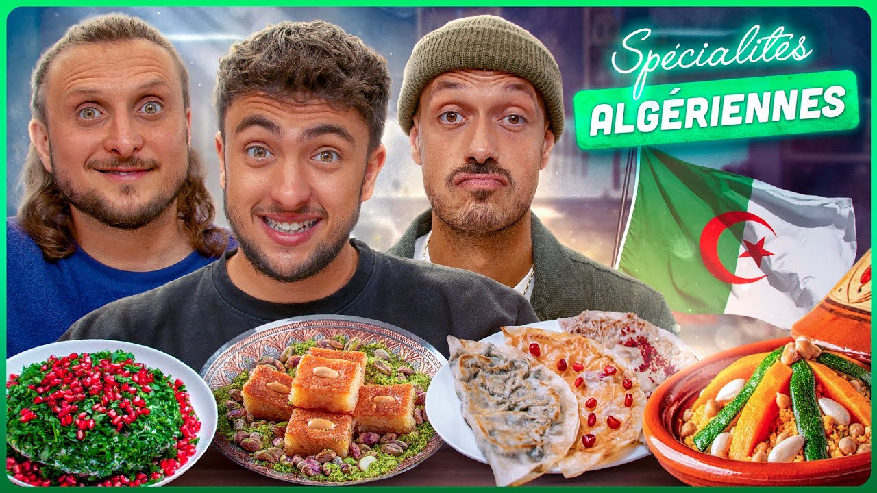 La Battle des Pays : Dégustation des Spécialités Algériennes avec Inox, qui ne Mange Jamais de Légumes