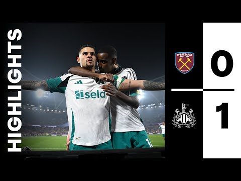 West Ham United 0 Newcastle United 1 | Premier League Highlights