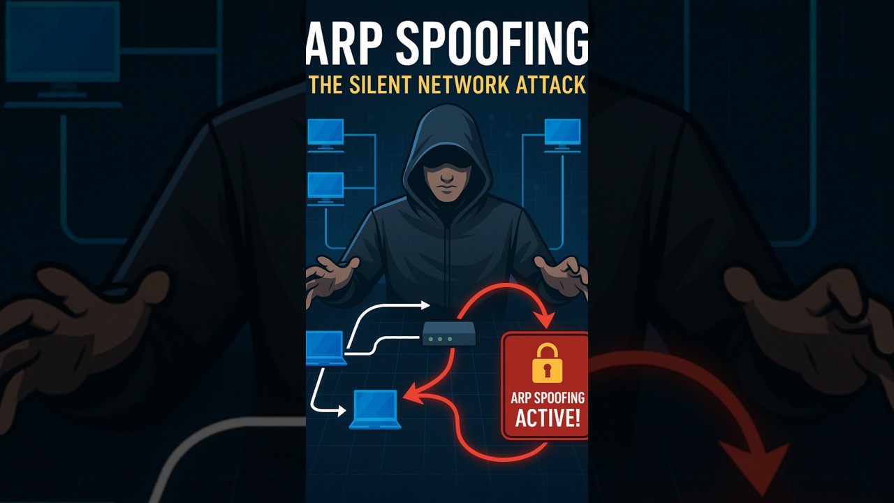 ARP Spoofing: The Hidden Network Threat ⚠️