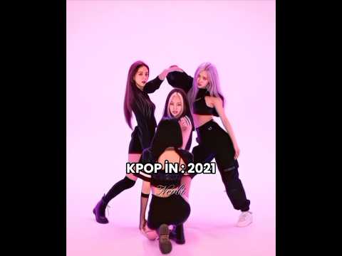 Kpop in 2025 vs 2021 #edit #blackpink #kpop #katseye #shorts #discover #fypシ゚viral