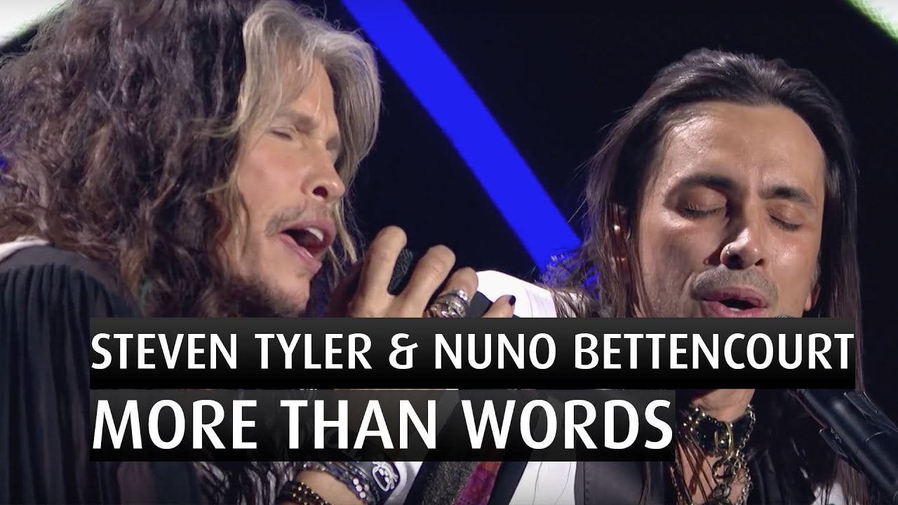 Steven Tyler & Nuno Bettencourt Perform 'More Than Words' at 2014 Nobel Peace Prize Concert 🎶