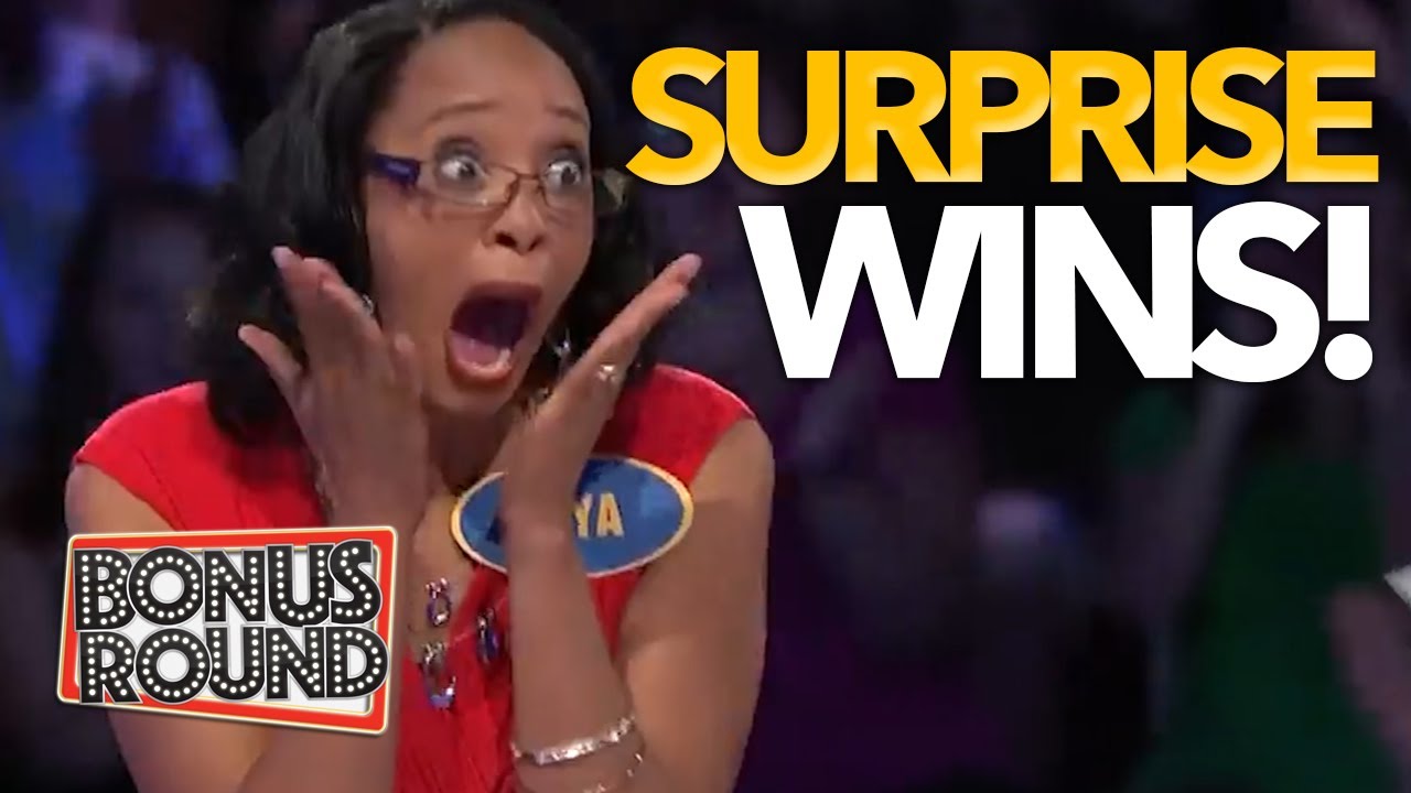 Unexpected Wins on Family Feud! Fast Money with Steve Harvey 🎉