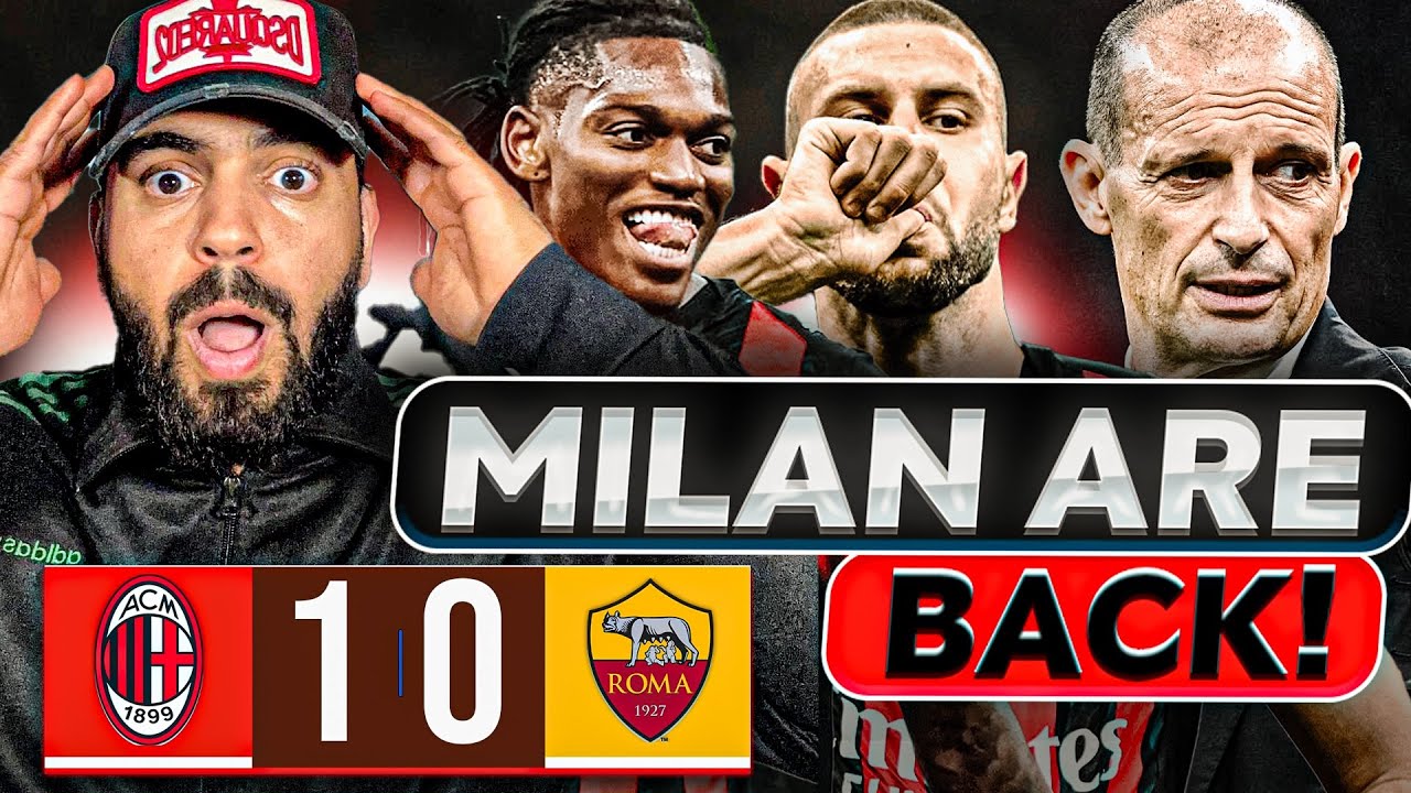 AC Milan Dominates Gasperini's Roma in Exciting 1-0 Victory ⚽